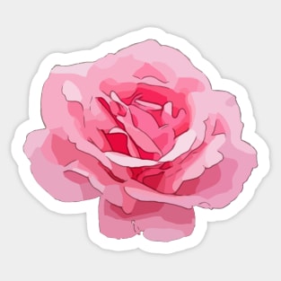 Moss Rose Sticker